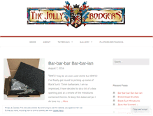 Tablet Screenshot of jollybodgers.com